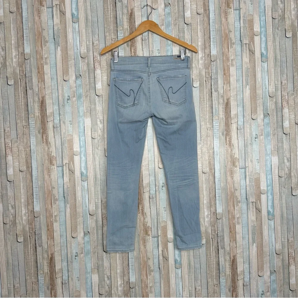 Citizens of Humanity 26 Light Dusted‎ Avedon Skinny Ankle Jeans Anthropologie
